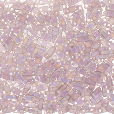 Miyuki Quarter TILA® - QTL0142FR Transparent Smoky Amethyst AB Matte