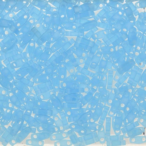 Miyuki Quarter TILA® - QTL0148FR Transparent Aqua AB Matte