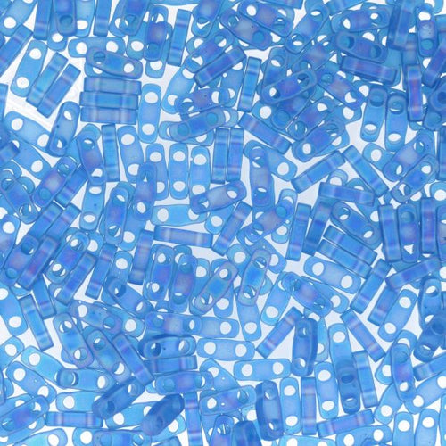 Miyuki Quarter TILA® - QTL0149FR Transparent Capri Blue AB Matte