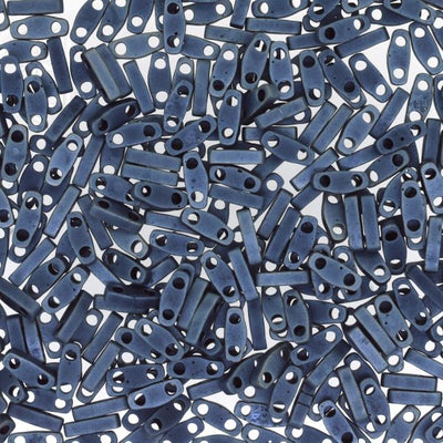 Miyuki Quarter TILA® - QTL2001 Opaque Blue/Grey Matte