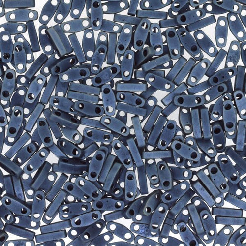 Miyuki Quarter TILA® - QTL2001 Opaque Blue/Grey Matte