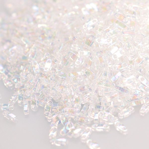Miyuki Quarter TILA® - QTL0250 Transparent Crystal AB