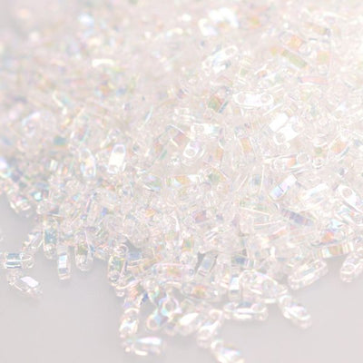 Miyuki Quarter TILA® - QTL0250 Transparent Crystal AB