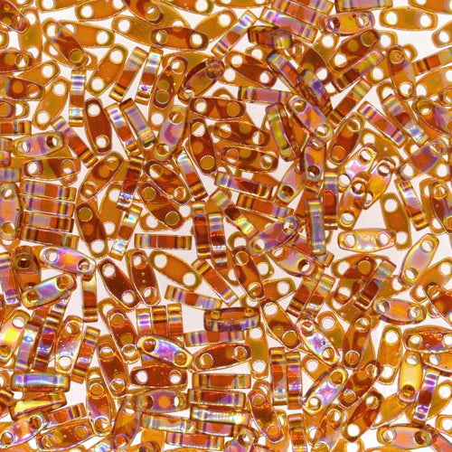 Miyuki Quarter TILA® - QTL0257 Transparent Amber AB