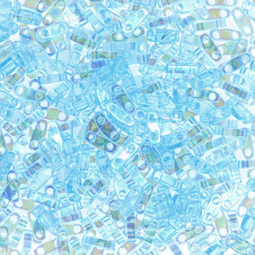 Miyuki Quarter TILA® - QTL0260 Transparent Dark Aqua AB