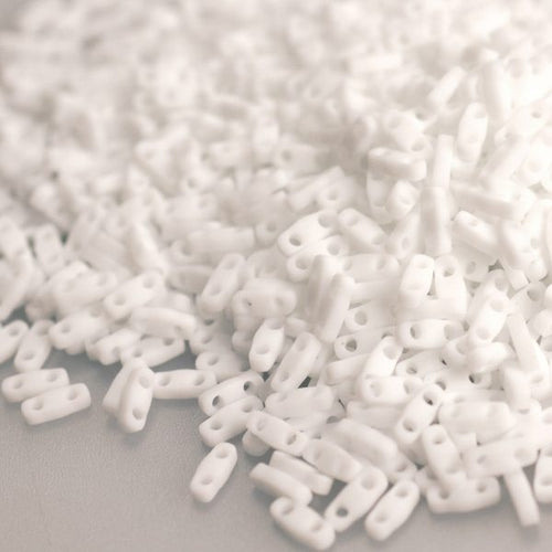 Miyuki Quarter TILA® - QTL0402F Opaque Chalk White Matte