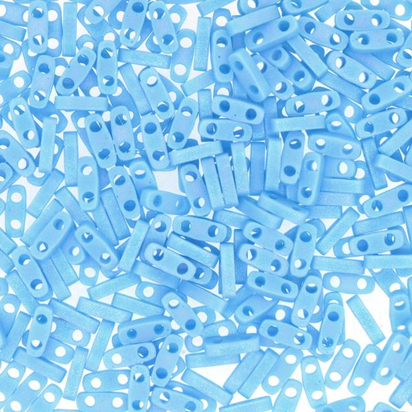 Miyuki Quarter TILA® - QTL0413FR Opaque Turquoise Blue AB Matte