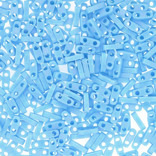 Miyuki Quarter TILA® - QTL0413FR Opaque Turquoise Blue AB Matte