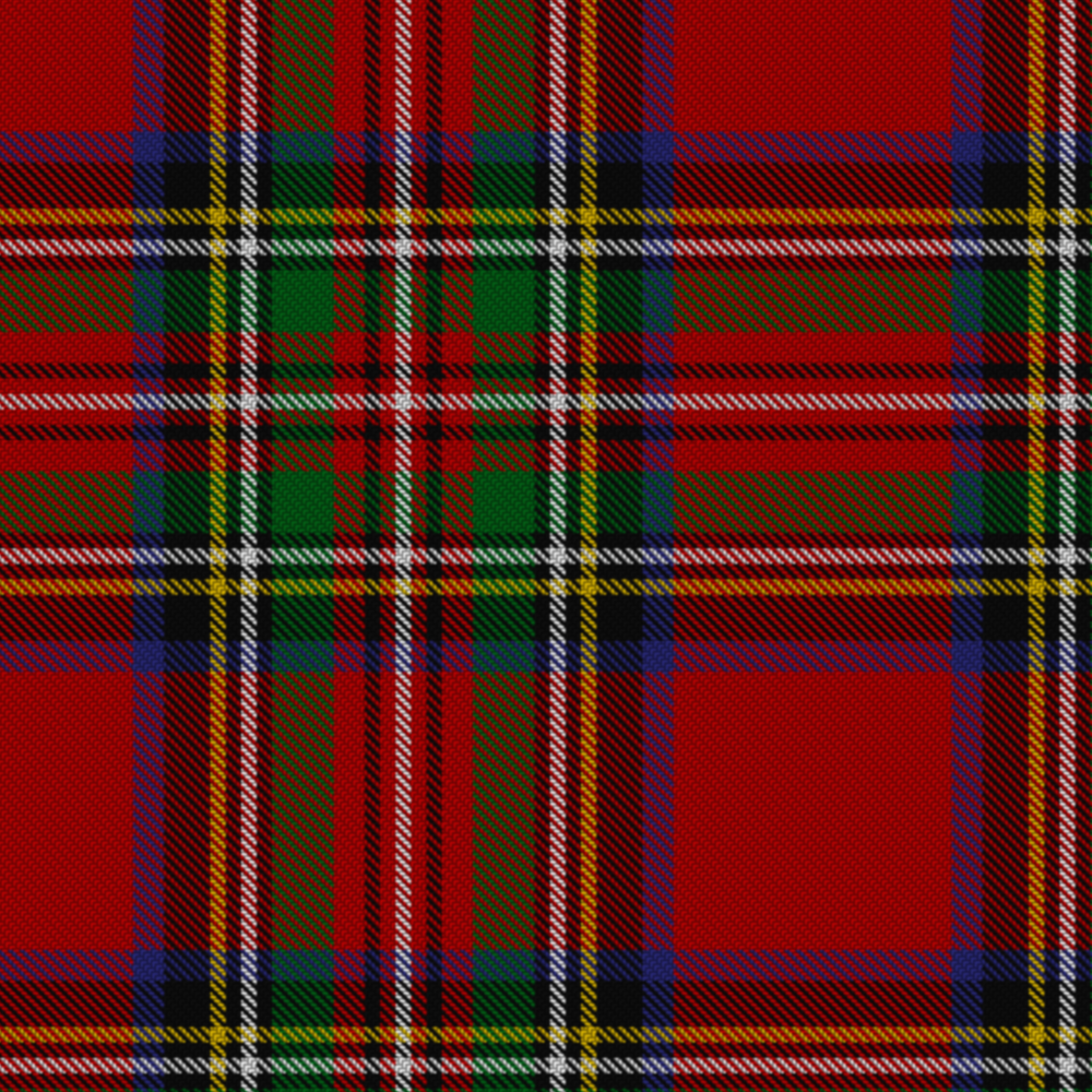 60in - Tartan Fabric - 65% Polyester 35% Rayon