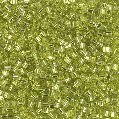 Miyuki Square Beads 1,8 mm - SQB0014 Chartreuse Silver Lined