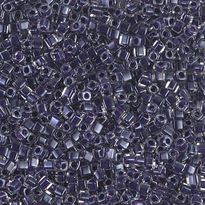 Miyuki Square Beads 1,8 mm - SQB0223 Grape Lined Crystal