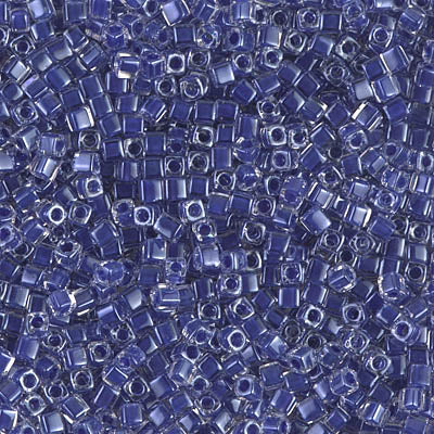 Miyuki Square Beads 1,8 mm - SQB0239 Royal Blue Lined Crystal