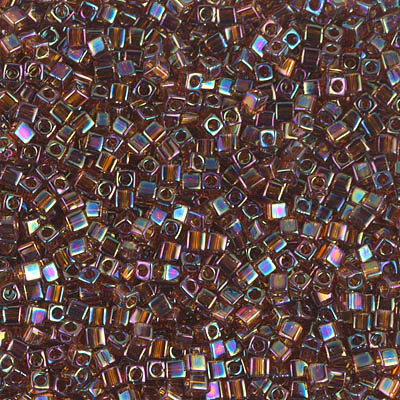 Miyuki Square Beads 1,8 mm - SQB0257 Transparent Amber AB