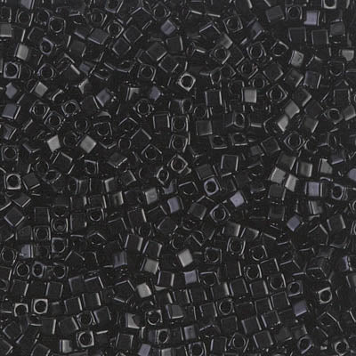 Miyuki Square Beads 1,8 mm - SQB0401 Opaque Black