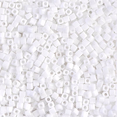 Miyuki Square Beads 1,8 mm - SQB0402 Opaque Chalk White