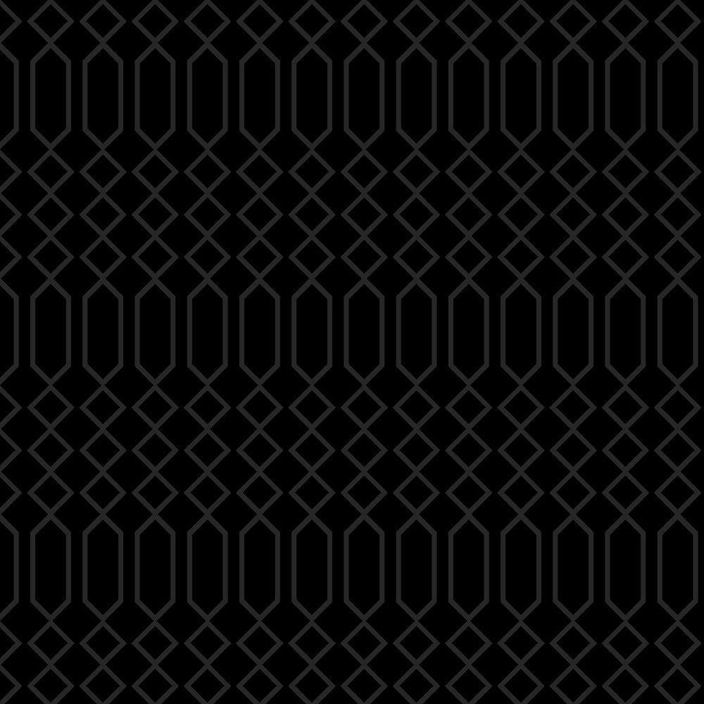 Without Ojibwe floral pattern SG0005 - Black 100% Cotton Designer