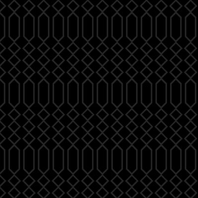 Without Ojibwe floral pattern SG0005 - Black 100% Cotton Designer