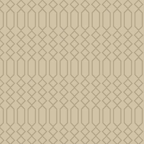 Without Ojibwe floral pattern SG0005 - Light Khaki 100% Cotton Designer