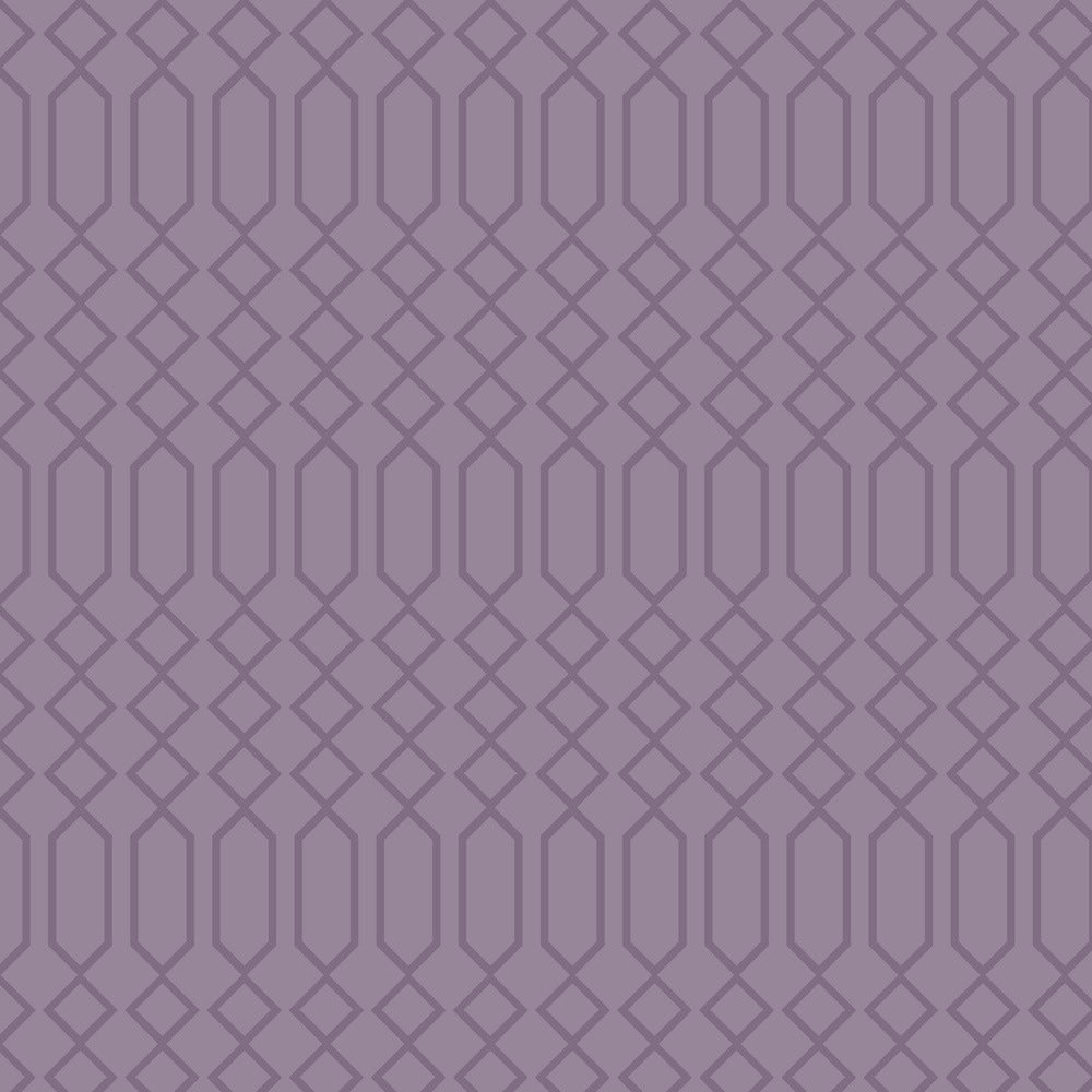 Without Ojibwe floral pattern SG0005 - Purple 100% Cotton Designer