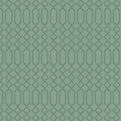 Without Ojibwe floral pattern SG0005 - Sage Green 100% Cotton Designer