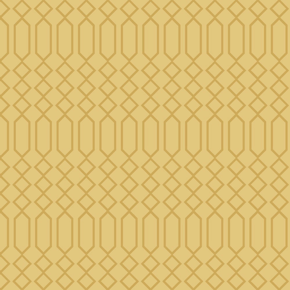 Without Ojibwe floral pattern SG0005 - Yellow 100% Cotton Designer