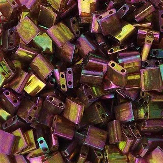 Miyuki TILA® - TL0301 Transparent Red Gold Luster