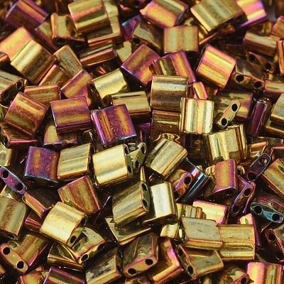 Miyuki TILA® - TL0462 Or Iris métallisé Opaque