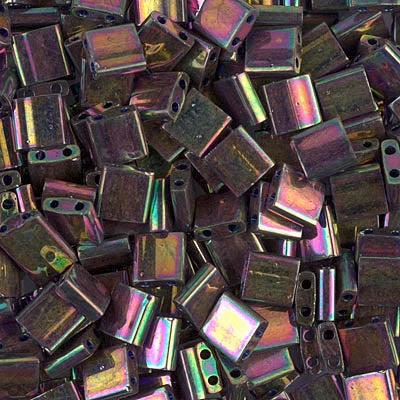 Miyuki TILA® - TL1893 Prune doré lustré Transparent