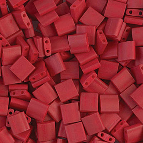 Miyuki TILA® - TL2040 Opaque Dark Red Maroon Metallic Matte Luster