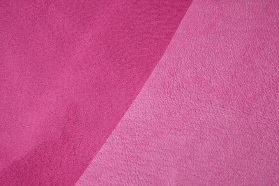 Fuchsia Pig skin Velvet Leather · 1 - 1½ oz - ( 0,4 - 0,5mm )