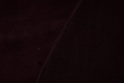 Dark Brown Pig skin Velvet Leather · 1 - 1½ oz - ( 0,4 - 0,5mm )