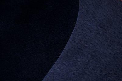 Navy Blue Pig skin Velvet Leather · 1 - 1½ oz - ( 0,4 - 0,5mm )