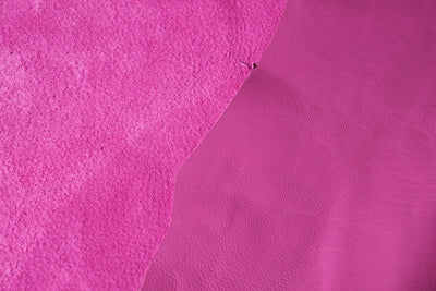 Fuchsia Lambskin Leather · 1½ - 2 oz - ( 0,5 - 0,6 mm )