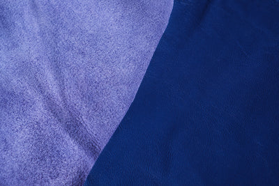 Royal Bleu Lambskin Leather · 1½ - 2 oz - ( 0,5 - 0,6 mm )