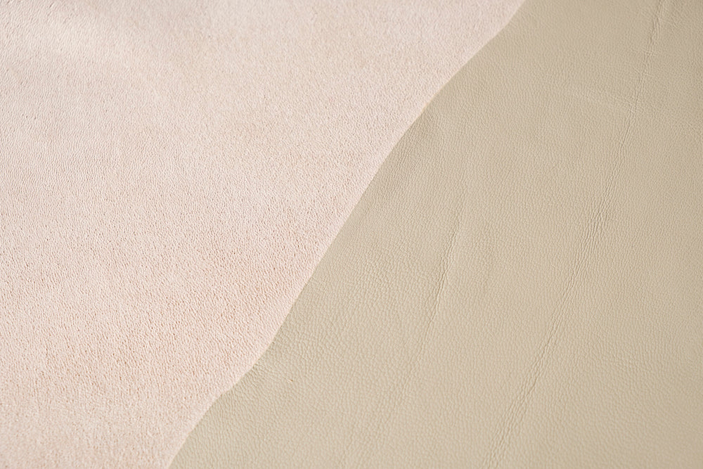 Sand Lambskin Leather · 1½ - 2 oz - ( 0,5 - 0,6 mm )