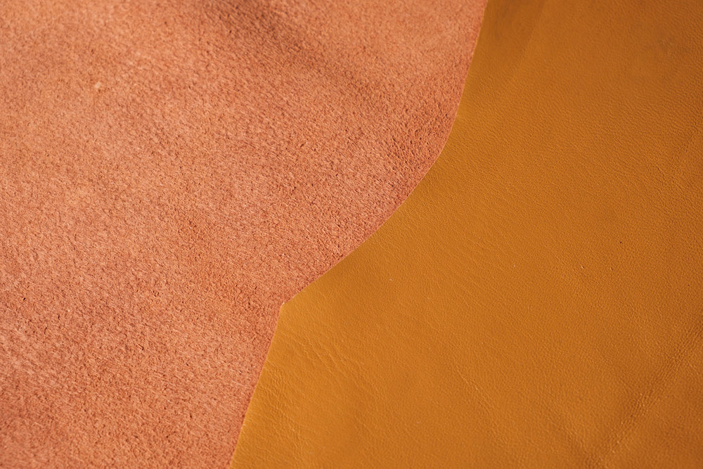 Copper Lambskin Leather · 1½ - 2 oz - ( 0,5 - 0,6 mm )