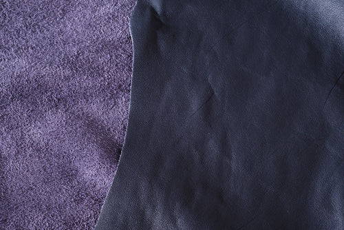 Cuir de vache mauve · 2 - 2½ oz - ( 0,7 - 0,8 mm )