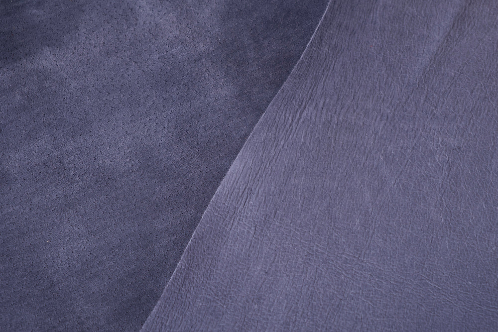 Violet Pig skin Velvet Leather · 1 - 1½ oz - ( 0,4 - 0,5mm )