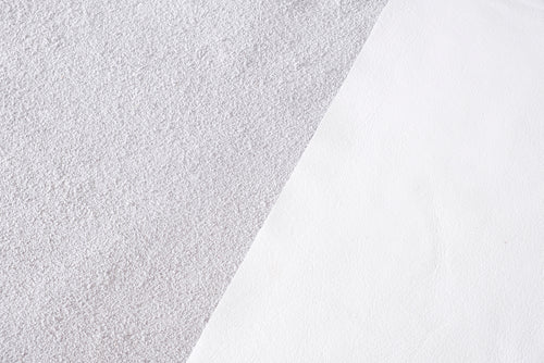 Cuir de vache blanc · 2 - 2½ oz - ( 0,7 - 0,8 mm )