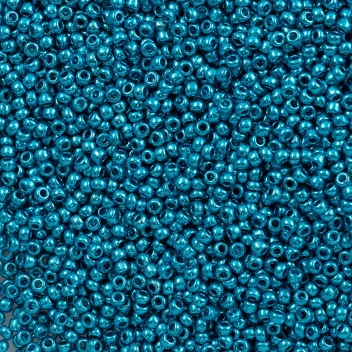 Preciosa Seedbead 10/0 - SB02295 Opaque Metallic Blue