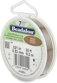 Bead Stringing Wire - .024 (0,61mm) · BEADALON