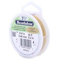 Bead Stringing Wire - .018 (0,46mm) · BEADALON
