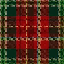 60in - Tartan Fabric - 65% Polyester 35% Rayon