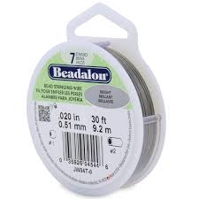 Bead Stringing Wire - .020 (0,51mm) · BEADALON