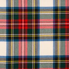 60in - Tartan Fabric - 65% Polyester 35% Rayon