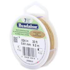 Bead Stringing Wire - .024 (0,61mm) · BEADALON