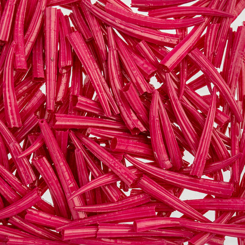 30 g - Dentallium ridged shells 0.5 in to 1 in - Oil Painted