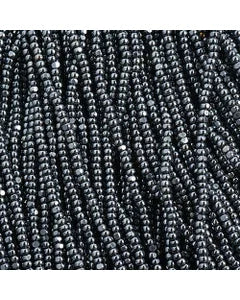 Preciosa Seedbead Charlotte 11/0 - SB7042SH Opaque Gunmetal