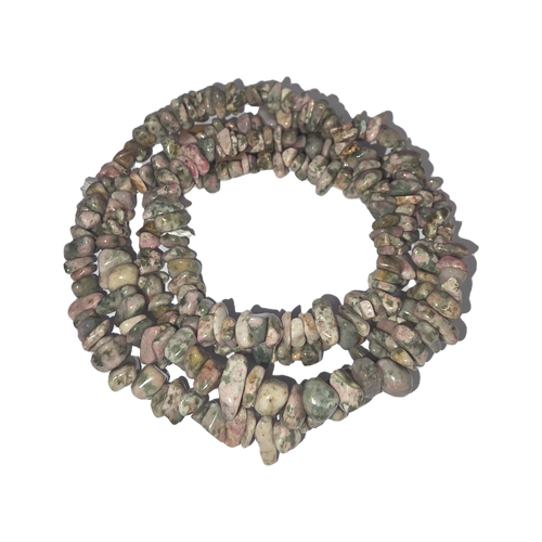 Chips - Semi Precious on strand - Nevada Lapis