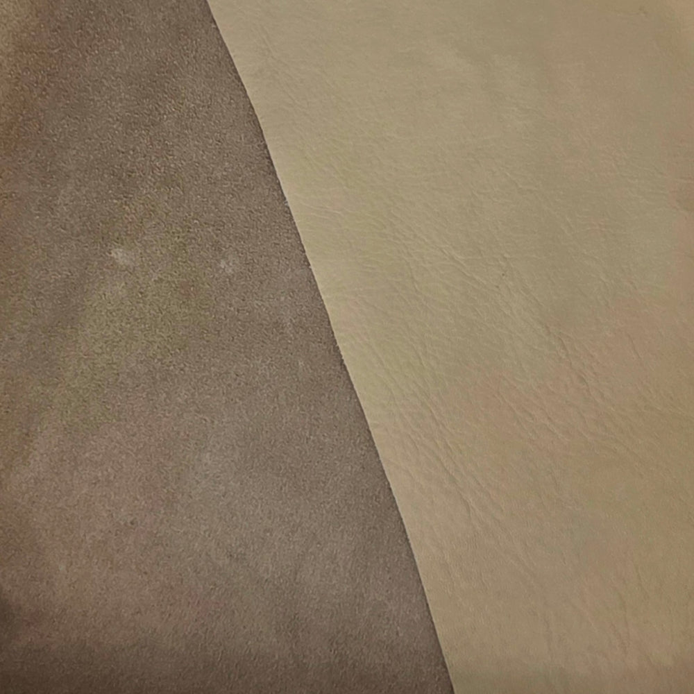 Tan Matte Thick Cowhide Leather · 3 - 3½ oz - ( 1,0 - 1,2 mm )